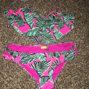 Bright Bikini! (M top L bottom)